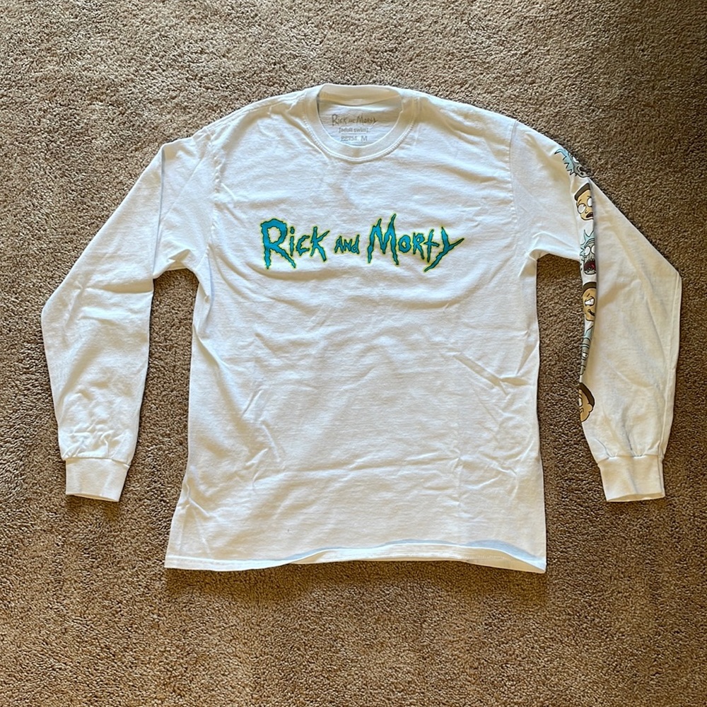 Ripple Junction Adult Swim Rick & Morty Long sleeve - Medium